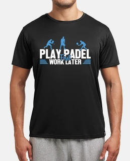 gioca a padel lavora dopo padel tennis