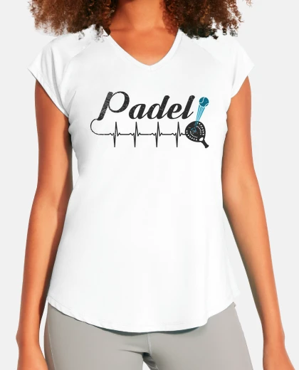 T-shirt giocare a padel allenarsi battiti cardi