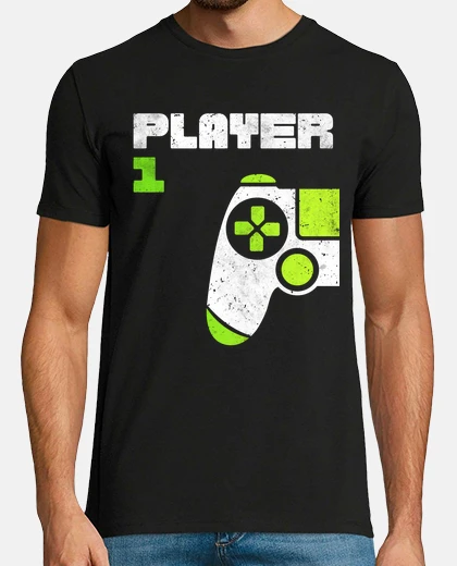 T-shirt giocatore 1 giocatore 2 giocatore partn
