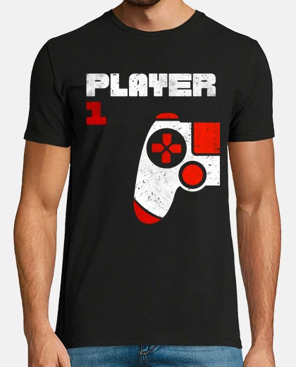 T-shirt giocatore 1 giocatore 2 giocatore partn