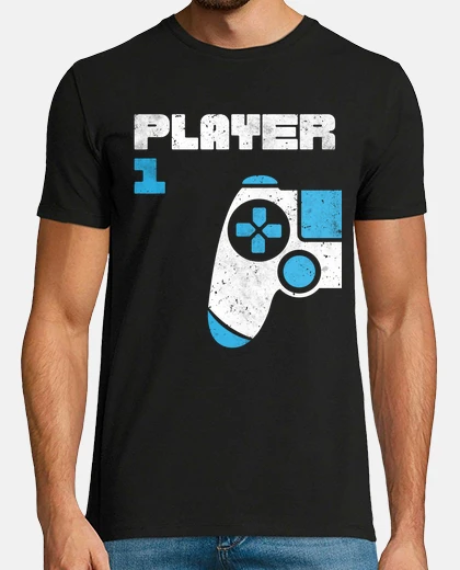 T-shirt giocatore 1 giocatore 2 giocatore partn