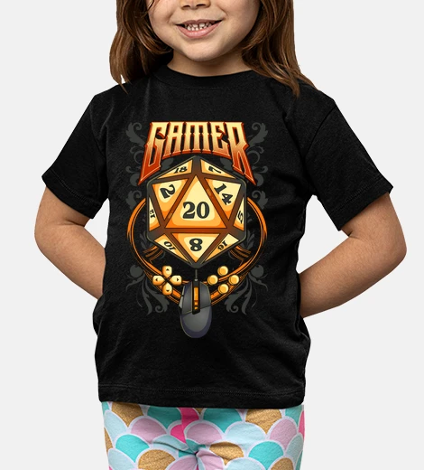 Abbigliamento giocatore dado d20 giochi giochi di ruolo giocatore rpg draghi and dragons