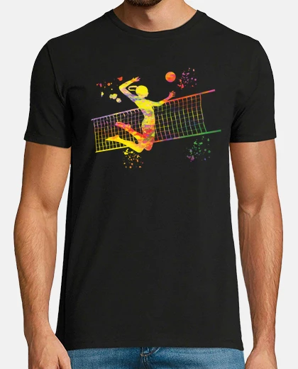 T-shirt giocatore di pallavolo bambini beach vo