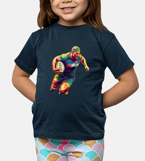 Abbigliamento giocatore di rugby colorato