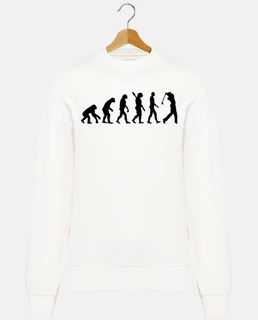 giocatore di golf di evoluzione