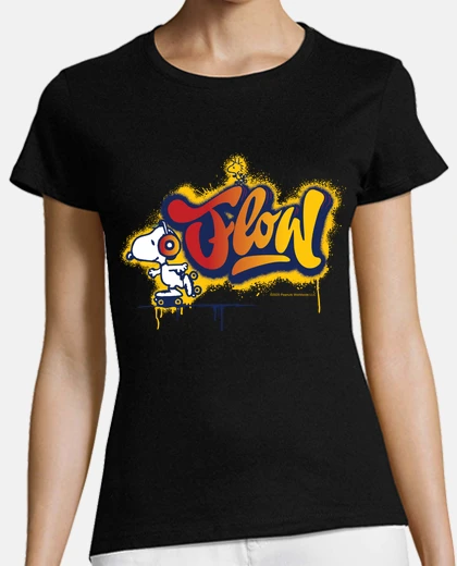 T-shirt giochi di ruolo Snoopy wood stock ler f
