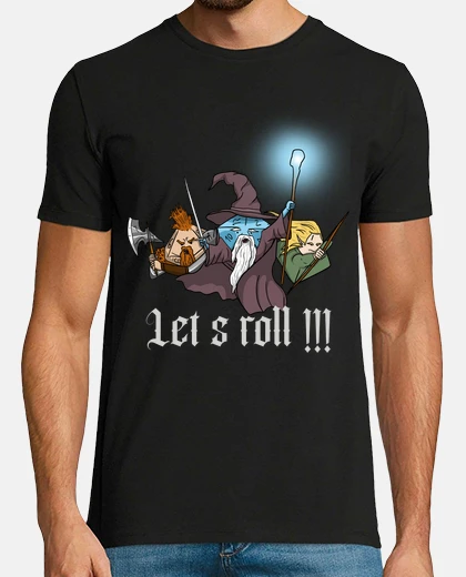 T-shirt giochiamo un giochi di ruolo