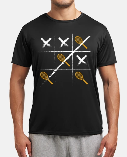 T-shirt Gioco a tre in ray a ra che tennis aran