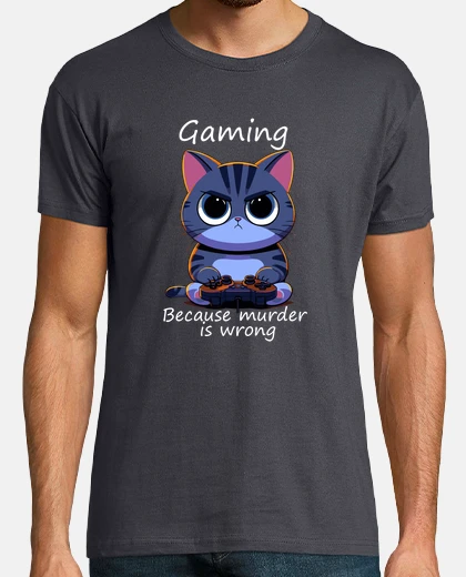 T-shirt gioco perché murder è sbagliato