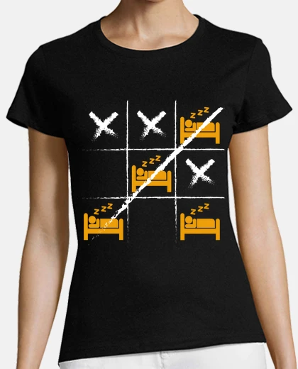 T-shirt gioco tre in ray per dormire arancione