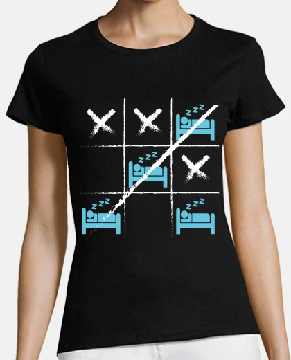 T-shirt gioco tre in ray per dormire blu