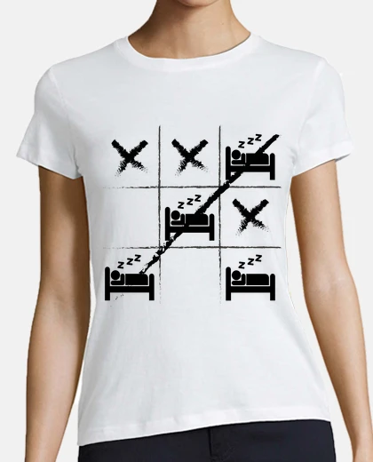 T-shirt gioco tre in ray per dormire nero