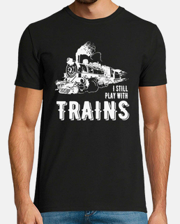 gioco ancora con i treni tshirt design travel