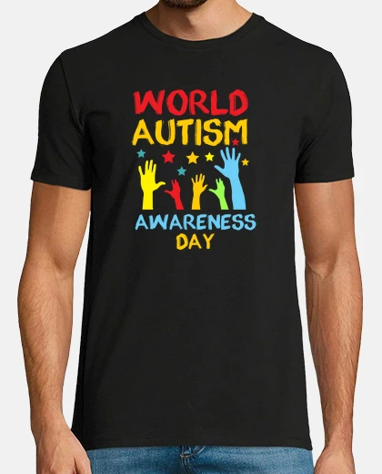 T-shirt giornata di sensibilizzazione autismo mondo