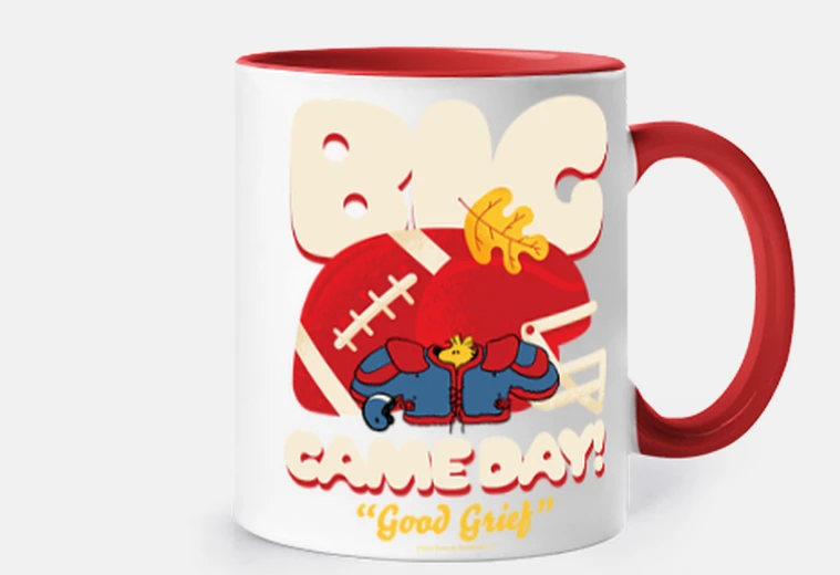 Tazza giorno partito di stock wood