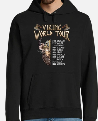 Sudadera de vikingos 2025