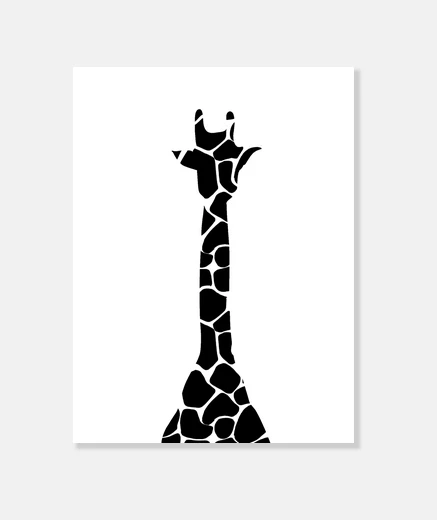 Stampa giraffa