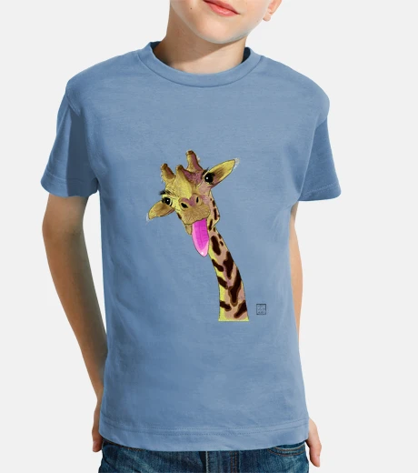 Abbigliamento giraffa amichevole