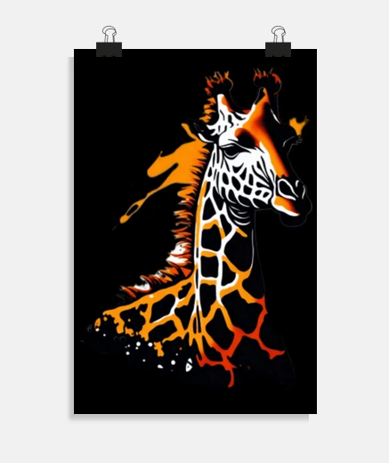 Poster giraffe school girafon cnv training price poster poster decoration