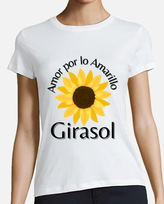 Playeras personalizadas top de girasoles