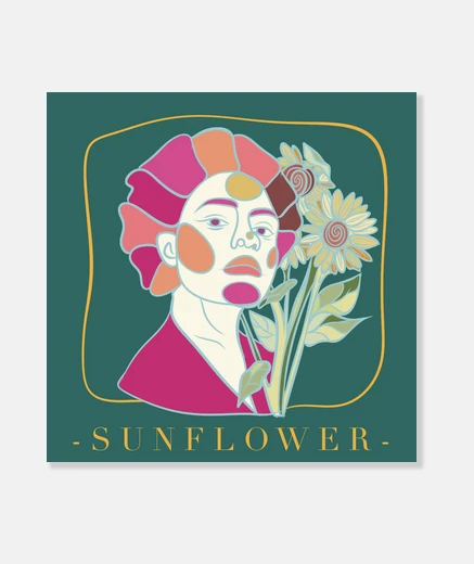 Stampa girasole
