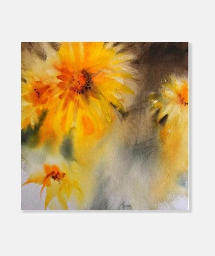 Stampa girasole