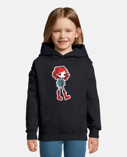 Kids girl red boots