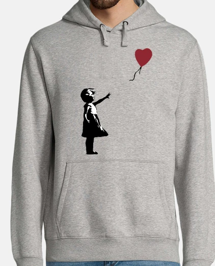 Hoodie Girl With Balloon - Banksy