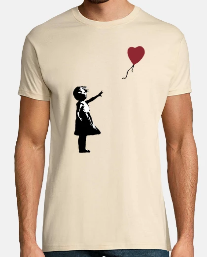 T-shirt Girl With Balloon - There is Always Hope - Banksy