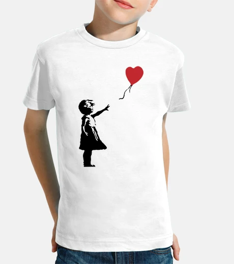 Children's girl with balloon