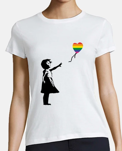 Playera Girl with balloon LGTB