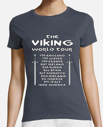 Viking world hotsell tour t shirt