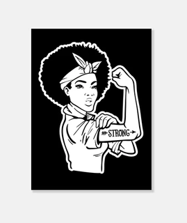 Girl Power Strong Woman Motivación
