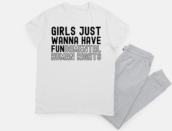 Pyjama girls just wanna have fundamental human rights