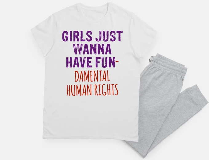 Pyjama girls just wanna have fundamental human rights
