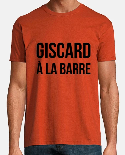 Tee-shirt Giscard à la barre