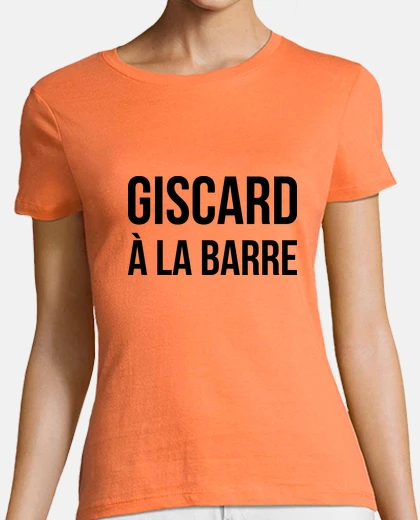 Tee-shirt Giscard à la barre