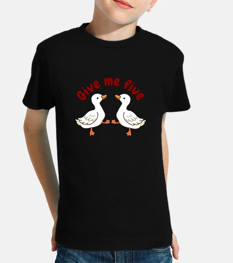 Give me five, camiseta clásica niños