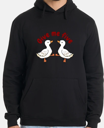 Give me five, sudadera con capucha hombre