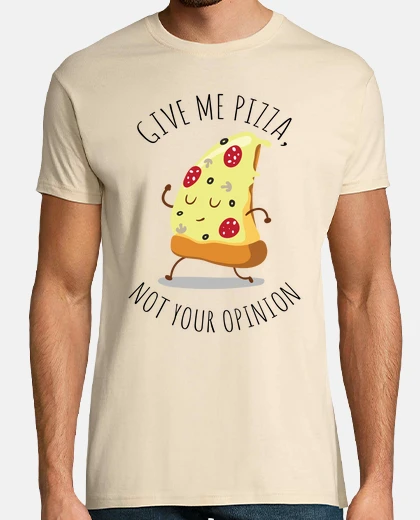 Camiseta Give me Pizza
