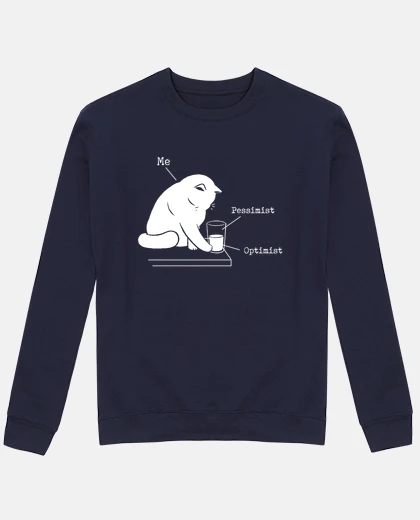 Hoodie glass graphic