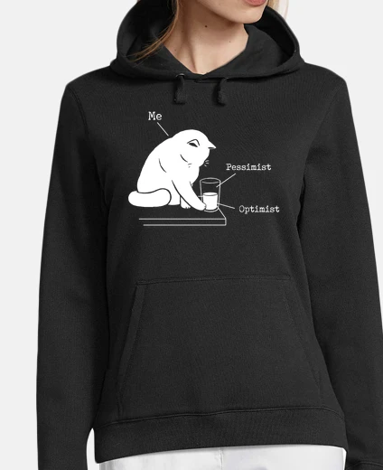 Hoodie glass graphic