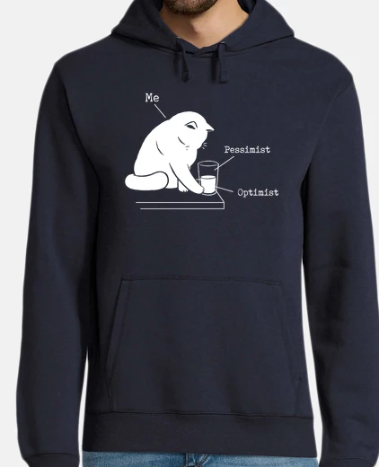 Hoodie glass graphic