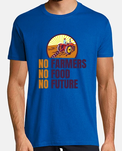 T-shirt gli agricoltori sono il nostro futuro