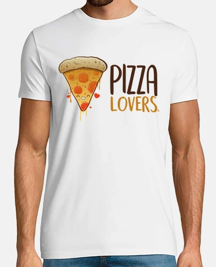 T-shirt gli amanti della pizza