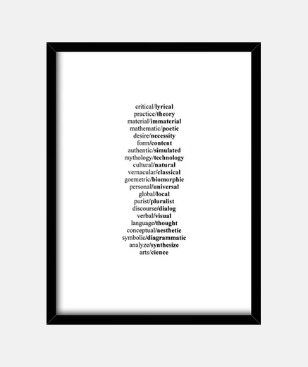 Quadro gli opposti