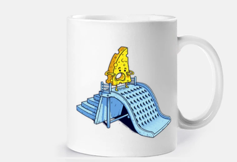 Mug glissade de terreur
