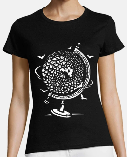 Playera globo de pangolín
