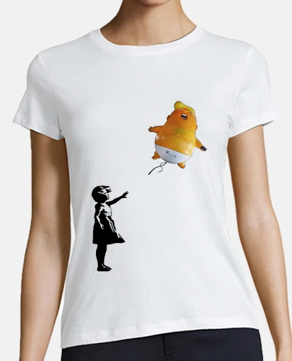 Playera globo triunfo bebé chica banksy - prote