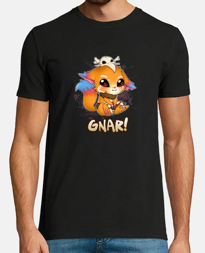 Tee-shirt gnar! league of legends